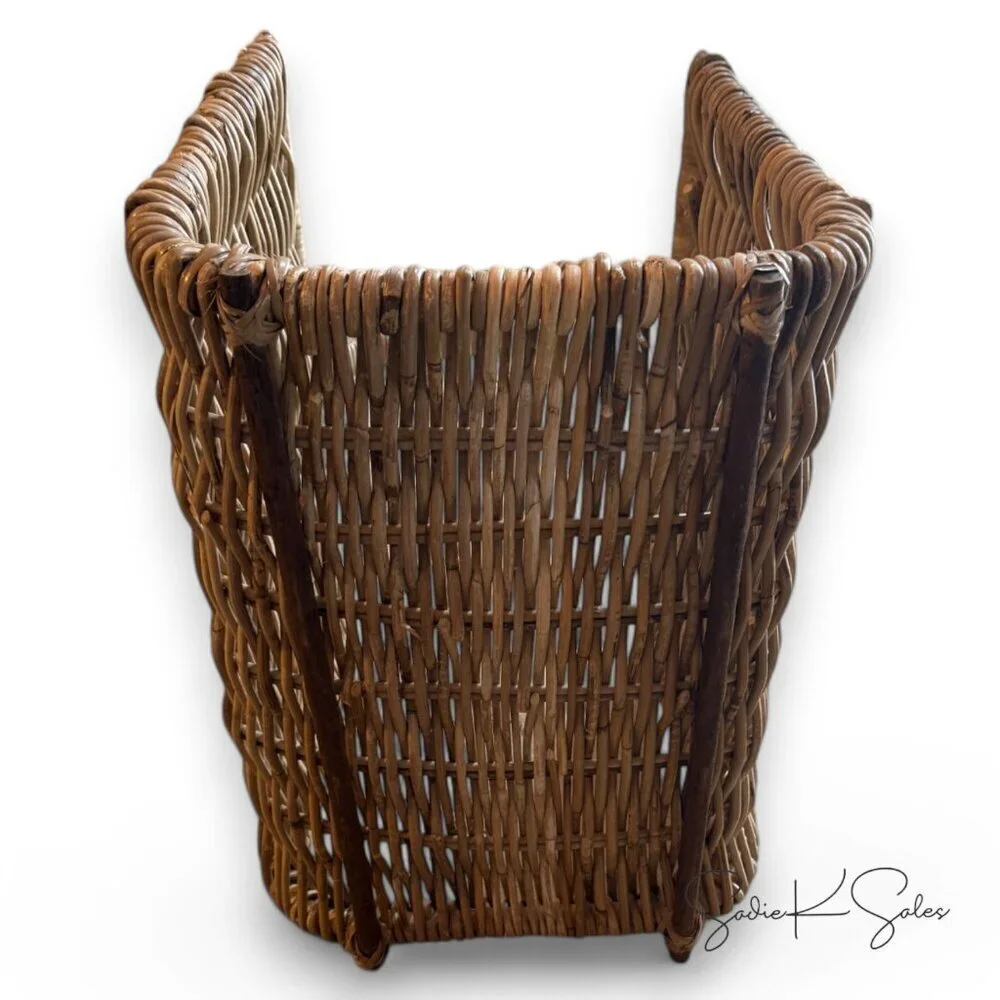 20” Kooboo Rattan Log Holder Basket –‎ Threshold Studio McGee, Target 2021